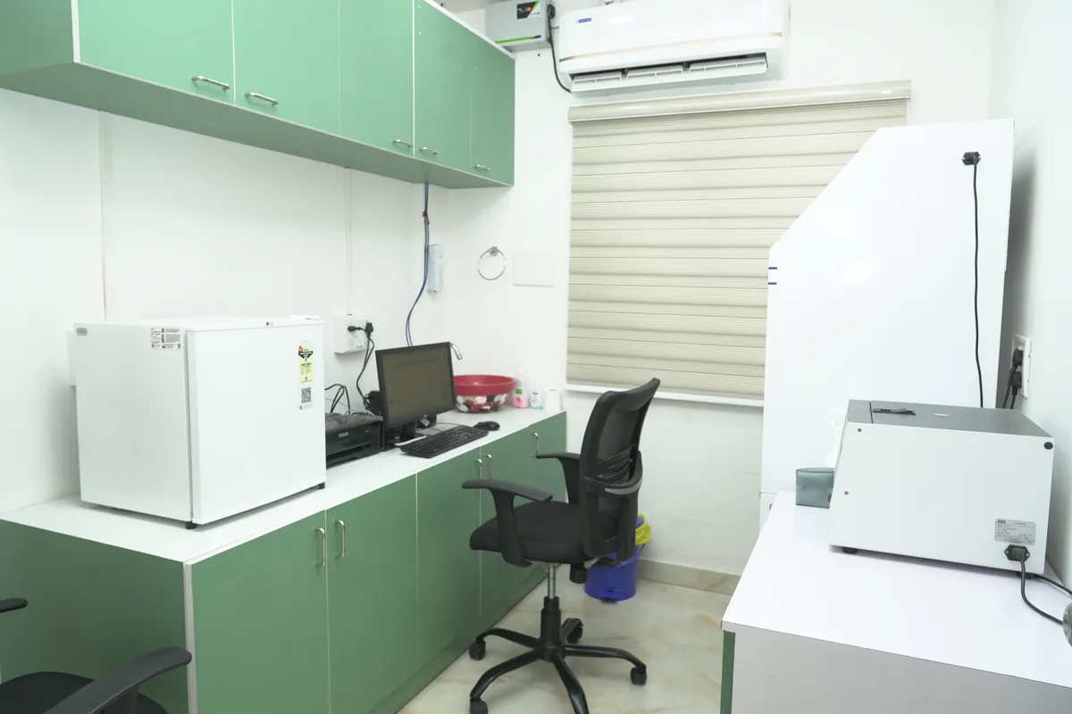 Diagnostic Laboratory at Yaal Fertility and Women's Centre, Red Hills, Chennai