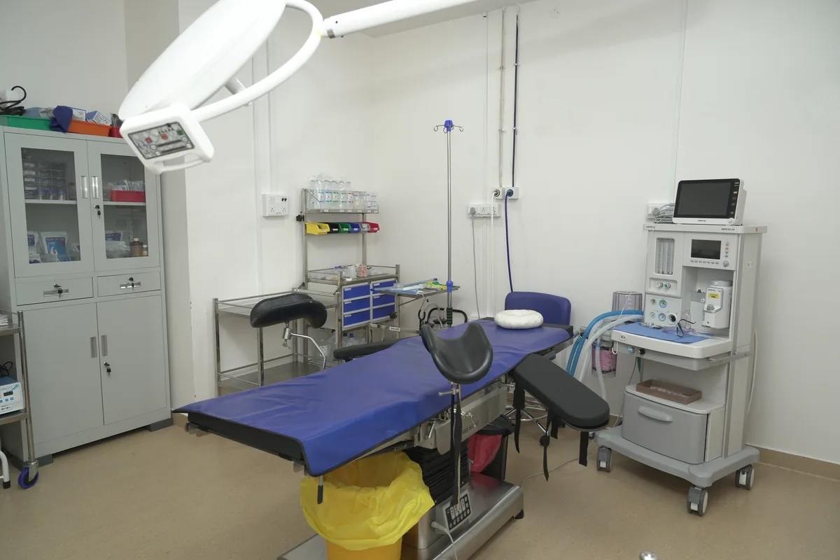 Operation Theatre at Yaal Fertility and Women's Centre, Red Hills, Chennai