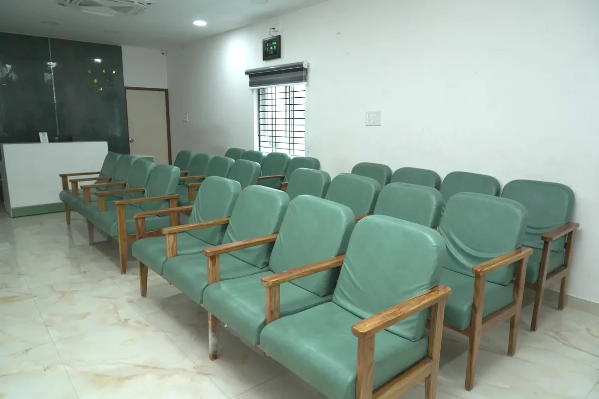 Waiting Lounge at Yaal Fertility and Women's Centre, Red Hills, Chennai