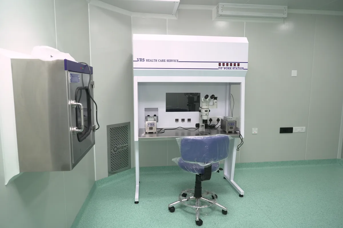 Embryology Lab at Yaal Fertility and Women's Centre, Thiruvanmiyur, Chennai