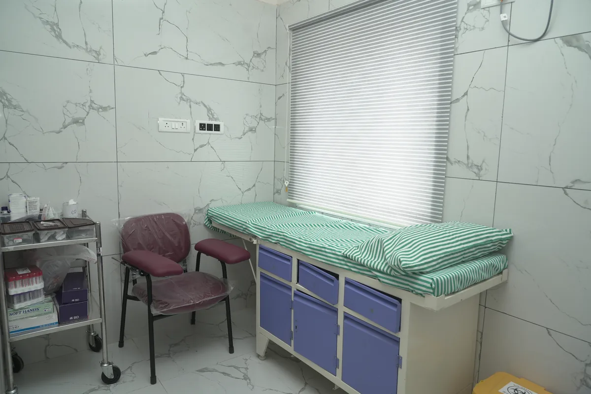 Treatment Room at Yaal Fertility and Women's Centre, Thiruvanmiyur, Chennai