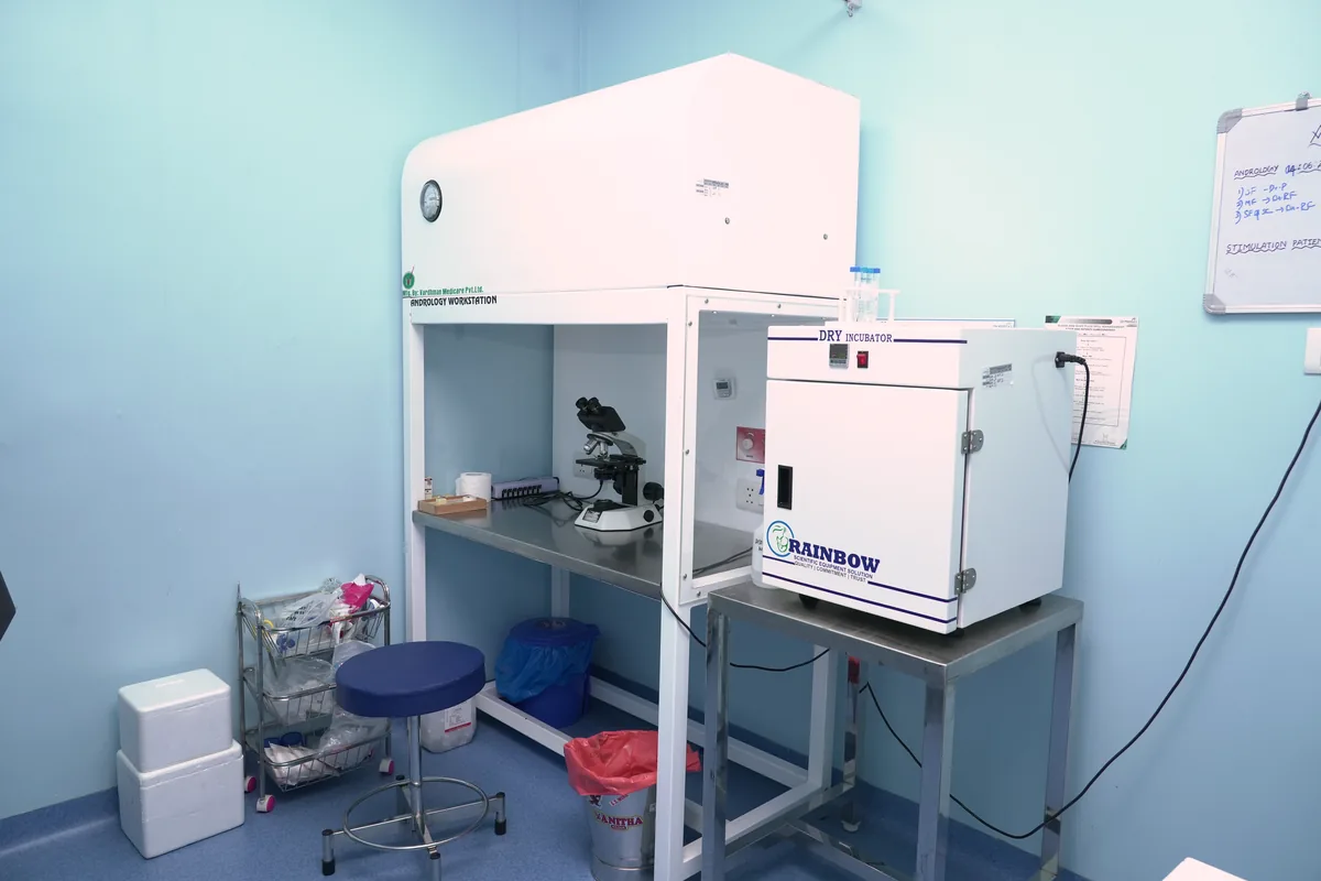Andrology Lab at Yaal Fertility and Women's Centre, Velappanchavadi, Chennai