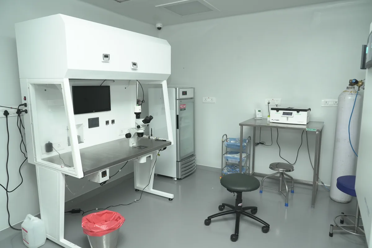 Embryology Lab at Yaal Fertility and Women's Centre, Velappanchavadi, Chennai