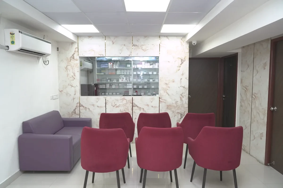 Waiting Lounge at Yaal Fertility and Women's Centre, Velappanchavadi, Chennai