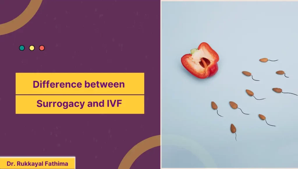 Image of Difference between Surrogacy and IVF