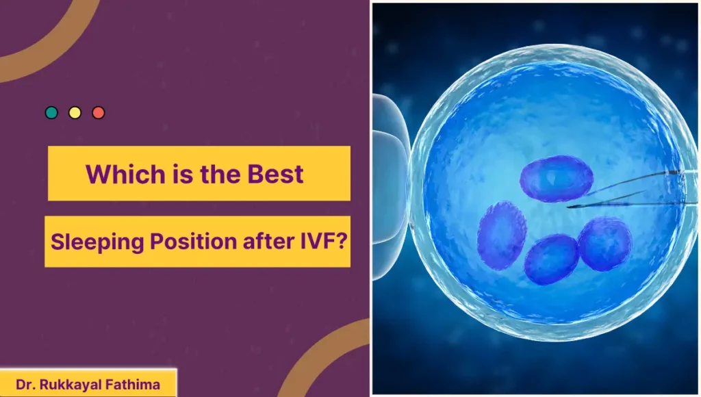 Image of Which is the Best Sleeping Position after IVF