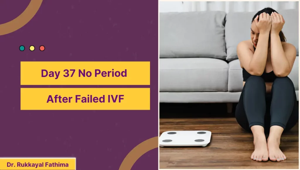 Featured image of Day 37 No Period After Failed IVF