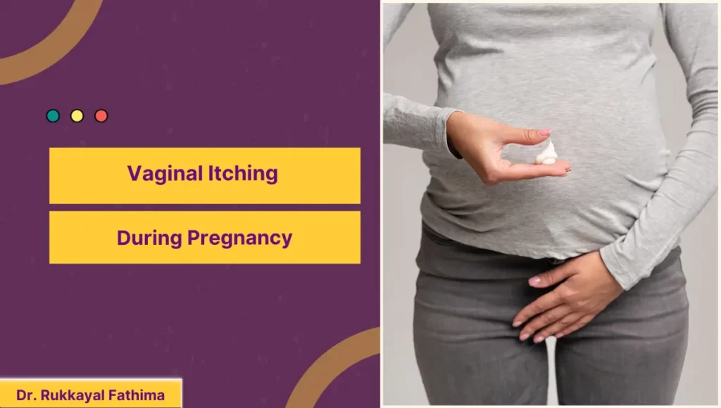 women experiencing vaginal itching during pregnancy
