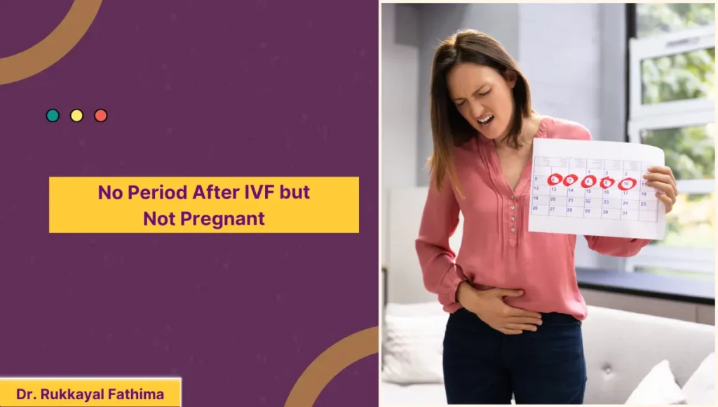 No Period After IVF but Not Pregnant