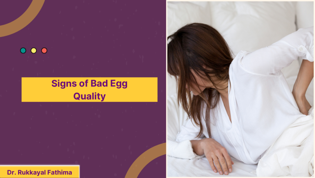 Signs of Bad Egg Quality
